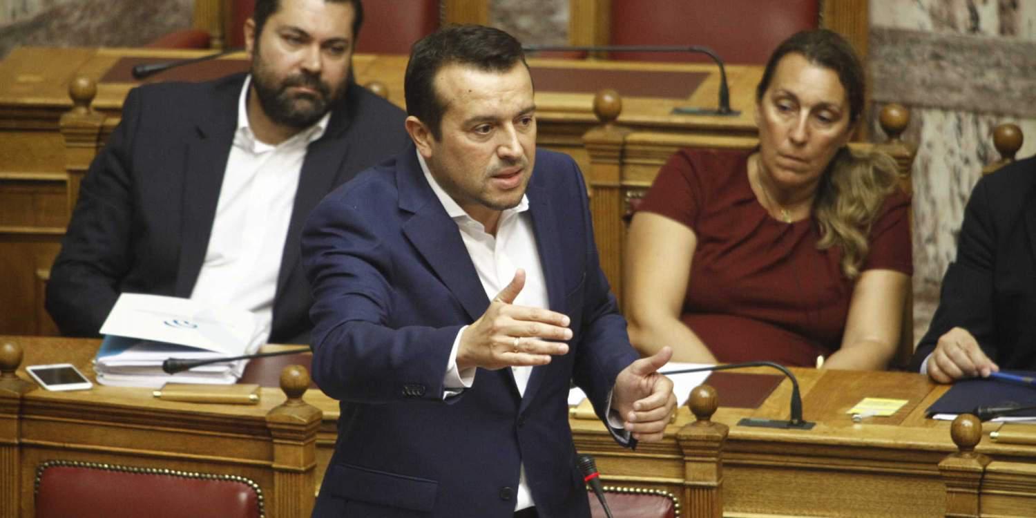 Παππάς: Η ΝΔ είναι διαπλεκόμενο γραφείο Τύπου καναλαρχών