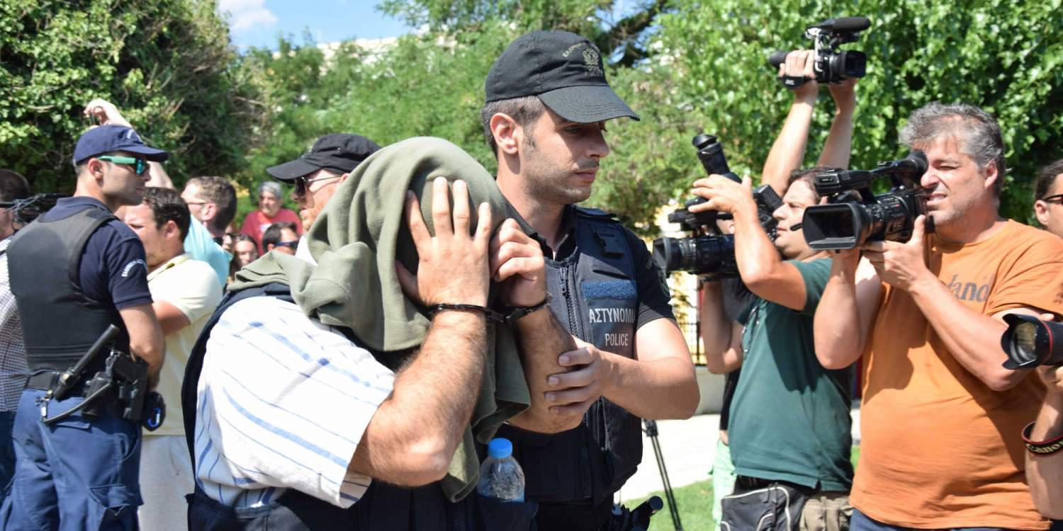 Απορρίφθηκε το αίτημα των Τούρκων στρατιωτικών για συνεκδίκαση στον Άρειο Πάγο