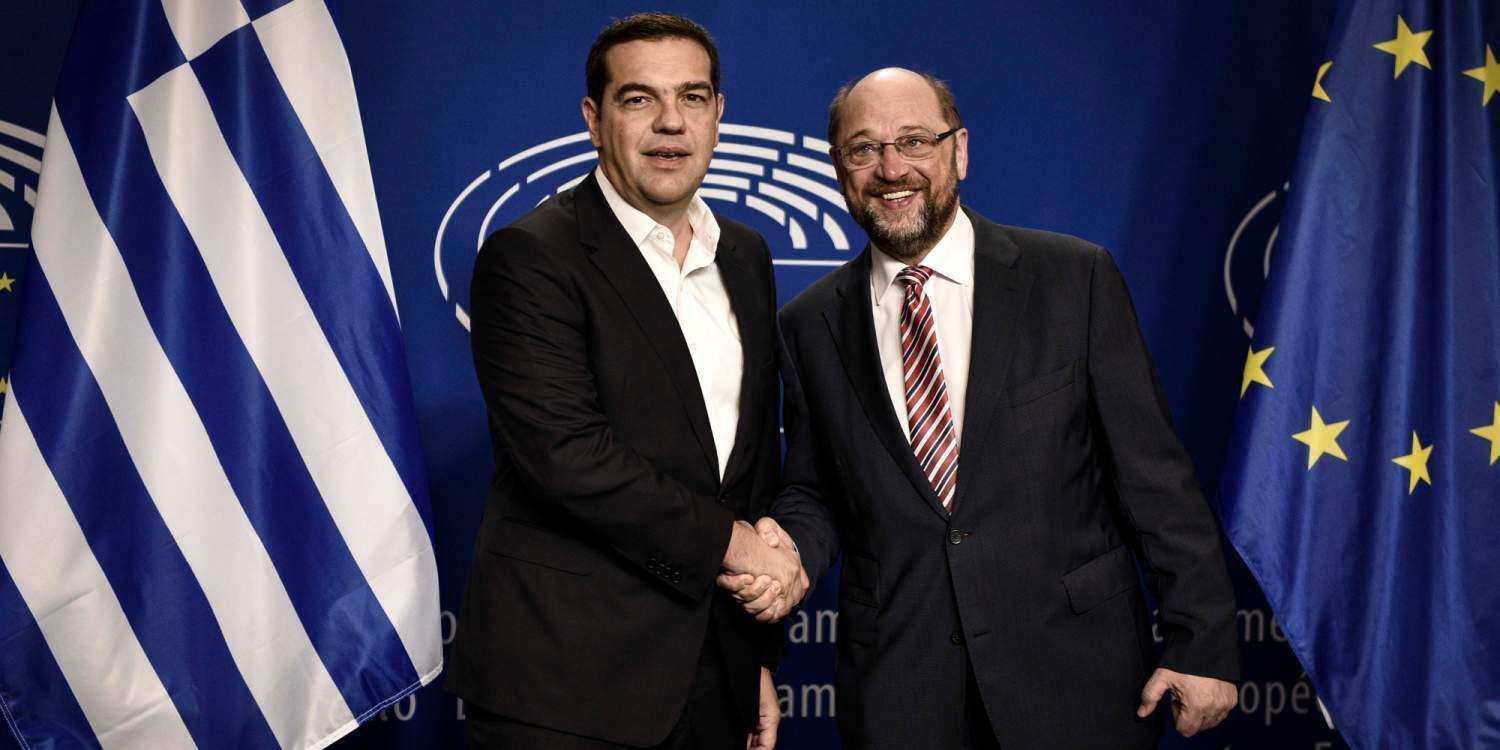 Σουλτς σε Τσίπρα: Πρέπει να ρυθμίσουμε το χρέος ως το τέλος του 2016