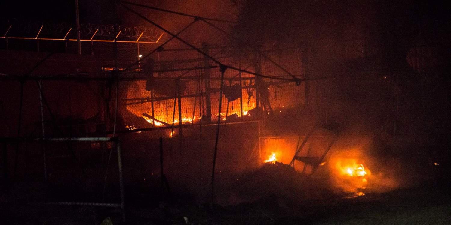 Αποζημιώνονται οι κάτοικοι της Μόριας που υπέστησαν ζημιές από τους μετανάστες
