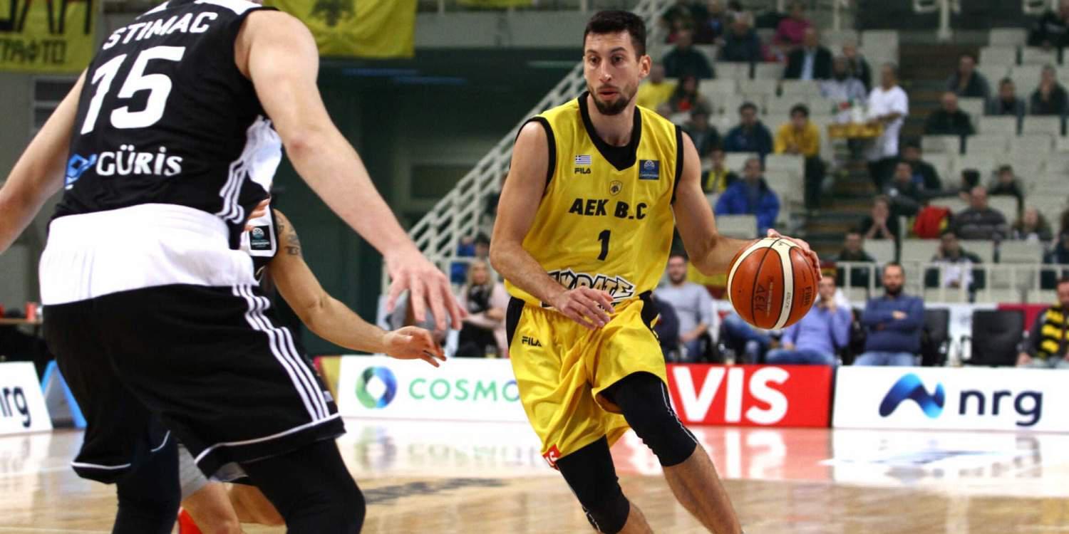 Ήττα της ΑΕΚ 88-78 από τη Μπεσίκτας στο ΟΑΚΑ