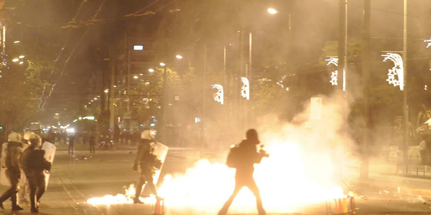 25 συλλήψεις για τα χθεσινά επεισόδια στο κέντρο της Αθήνας