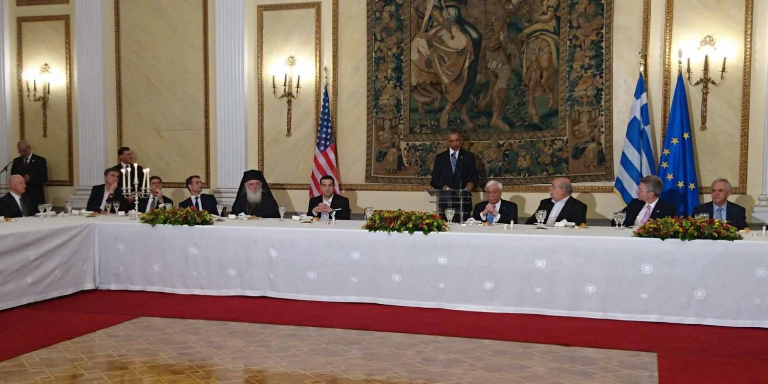 – Παυλόπουλος: Εφαρμόζονται στην Ελλάδα λάθος πολιτικές – Ομπάμα: Θα μας έχετε συμμάχους