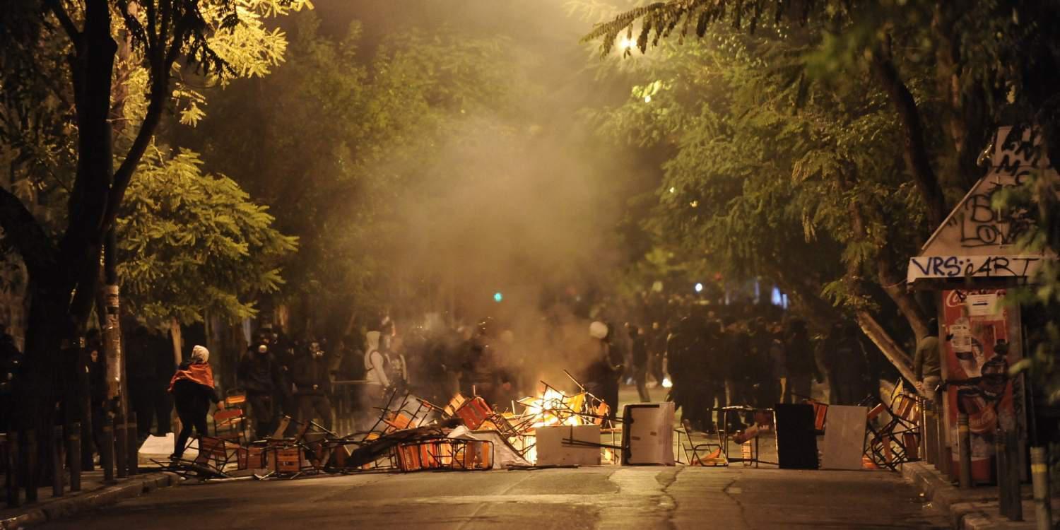 Δύο ανήλικοι 14 και 15 ετών μεταξύ των συλληφθέντων για τα επεισόδια στα Εξάρχεια