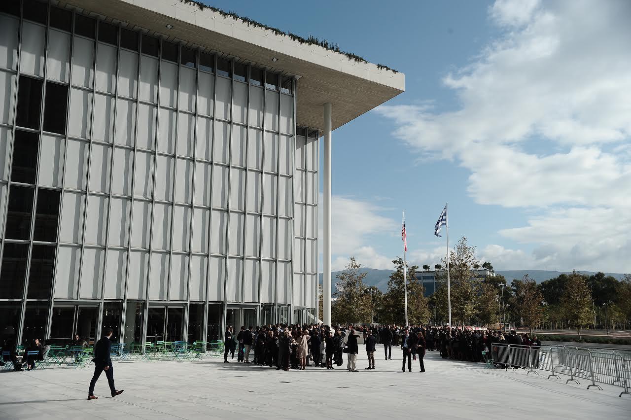 Άπαντες... παρόντες στο Ίδρυμα Νιάρχος για την ομιλία Ομπάμα! [εικόνες]