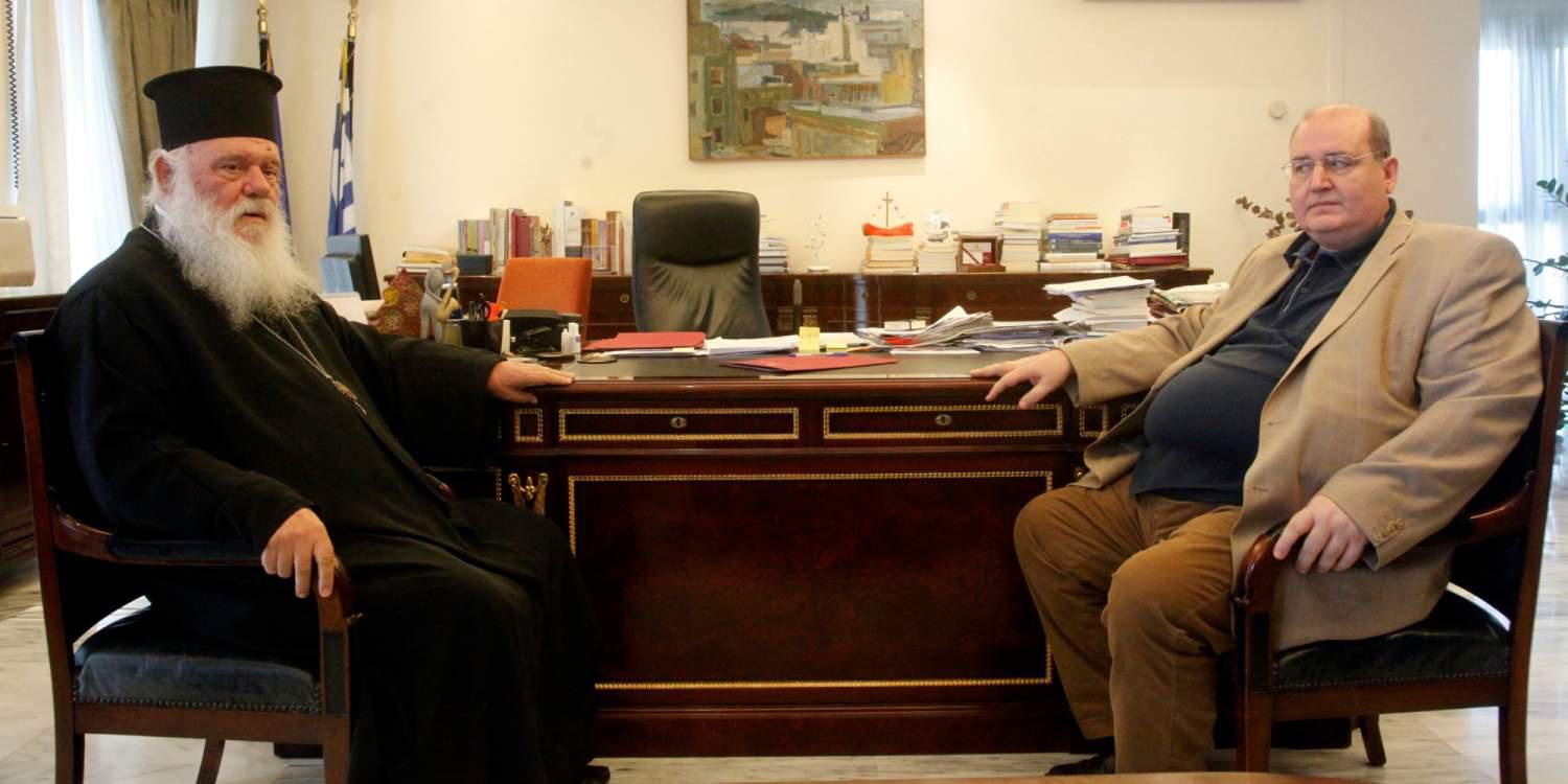 Ιερώνυμος: «Προβληματικός άνθρωπος ο κ. Φίλης»