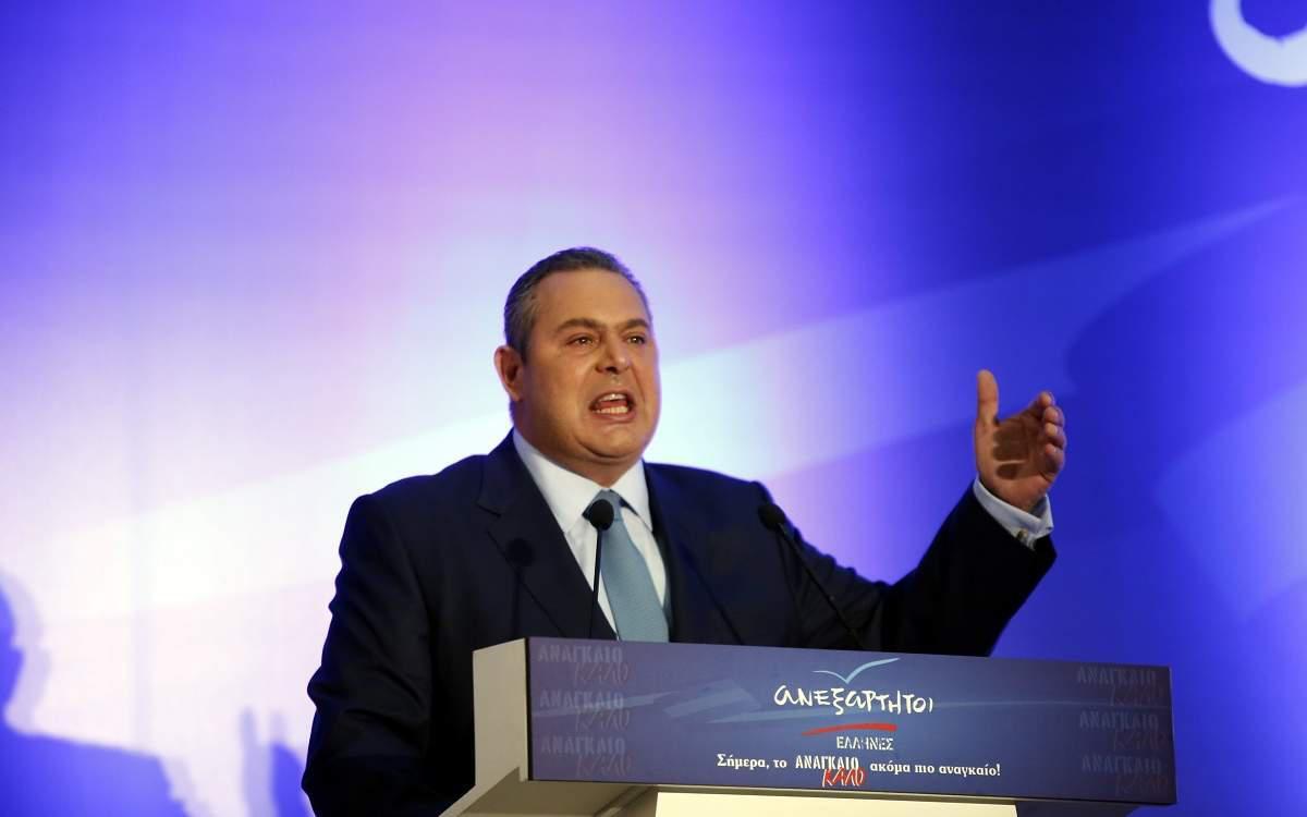 Επανεκλογή του Πάνου Καμμένου στην προεδρία των ΑΝΕΛ