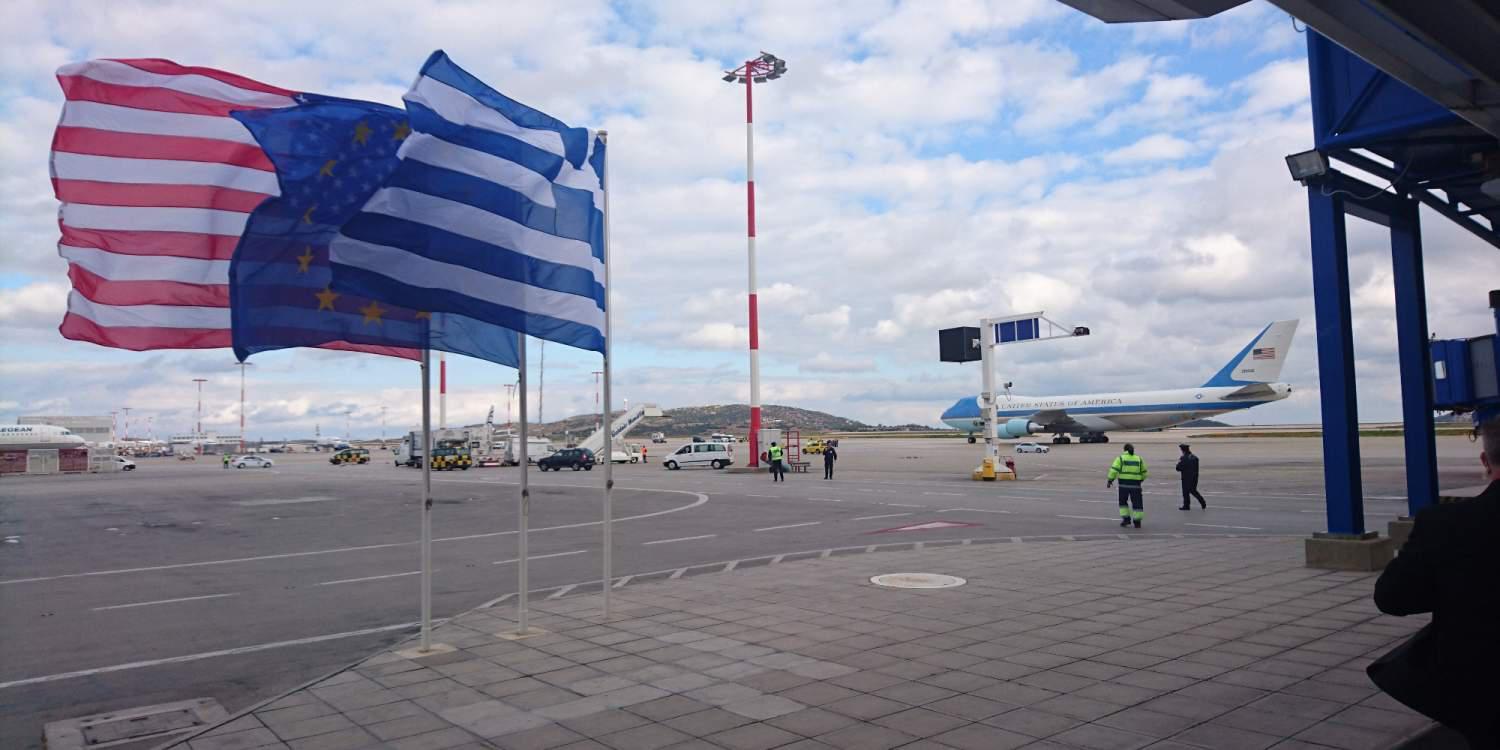 «Αστακός» το Ελ. Βενιζέλος – Δρακόντεια μέτρα ασφαλείας για την αποχώρηση Ομπάμα