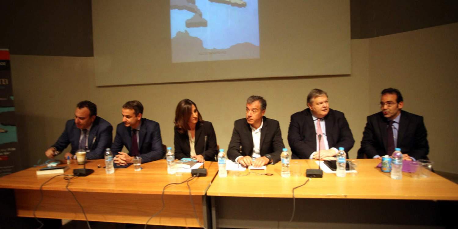 Στο ίδιο πάνελ μαζί Μητσοτάκης, Θεοδωράκης και Βενιζέλος