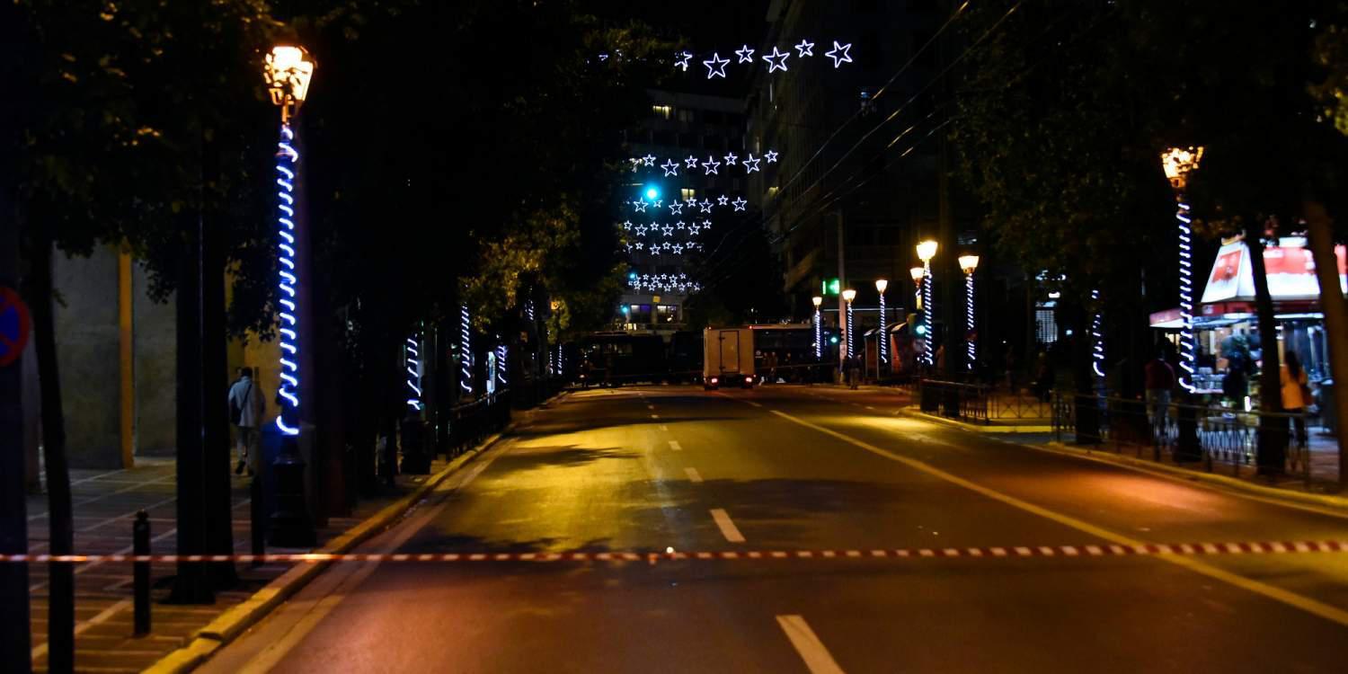 Κλειστή η Σταδίου από την Αστυνομία