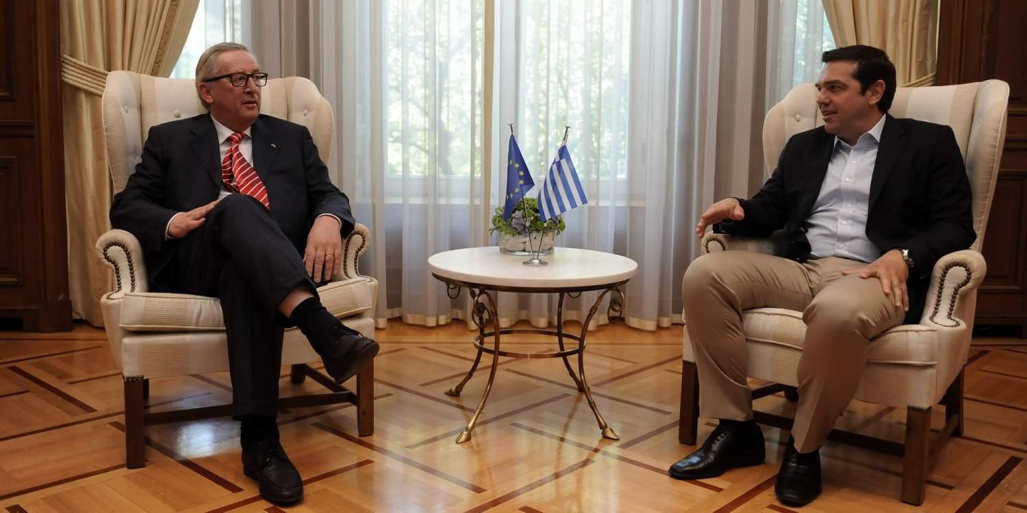 Τηλεφωνική επικοινωνία Τσίπρα-Γιούνκερ