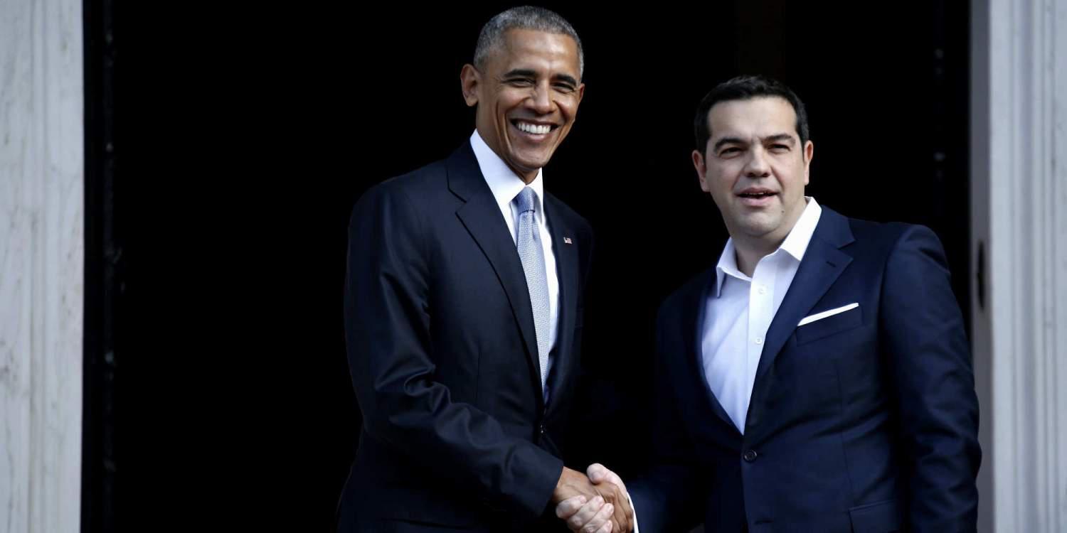 Τι είπαν Ομπάμα και Τσίπρας στην συνάντησή τους στο Μέγαρο Μαξίμου