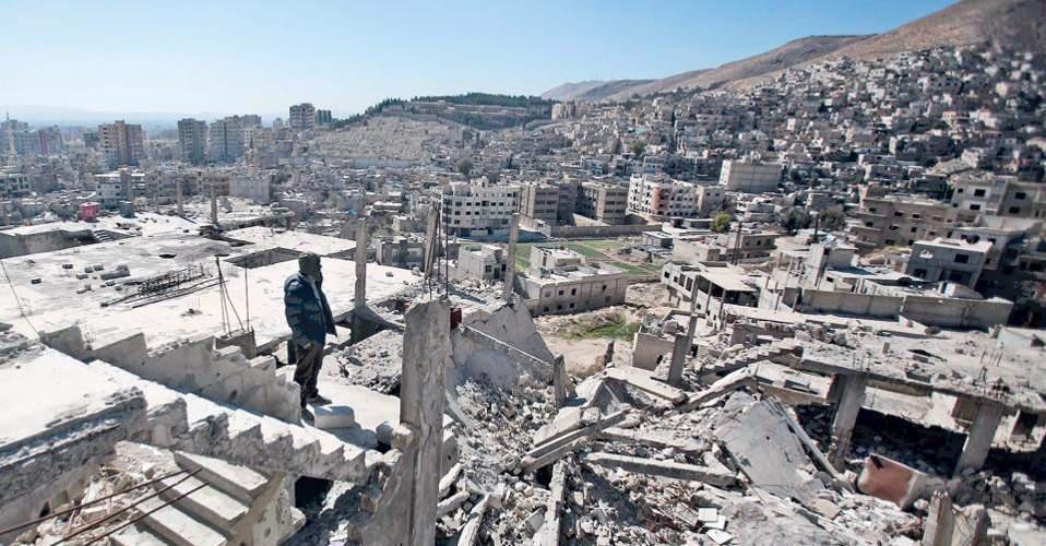 Βομβαρδίστηκε εκ νέου η πρεσβεία της Ρωσίας στη Δαμασκό