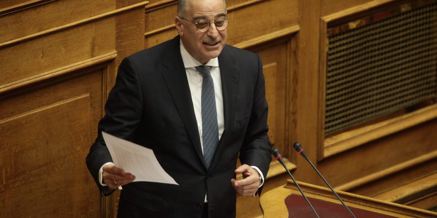 Δένδιας: Mας εγκαλούν για το «παρών» εκείνοι που καταψήφισαν το κοινωνικό μέρισμα