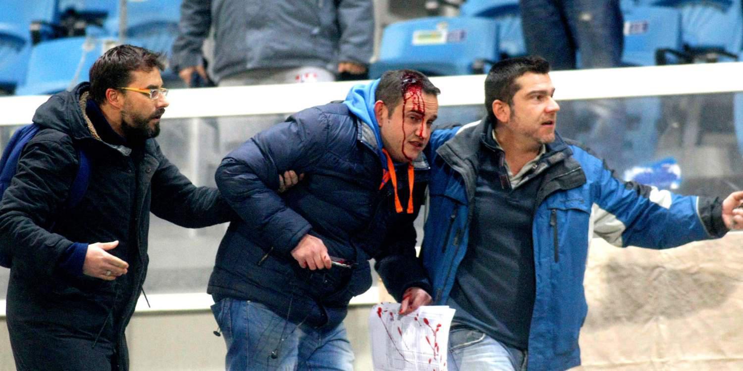 Σοβαρά επεισόδια στο Καυτανζόγλειο – Τραυματίστηκε δημοσιογράφος