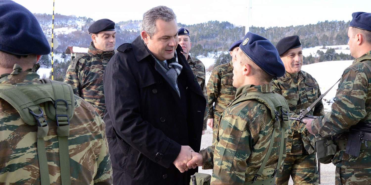Καμμένος από την Θάσο: Κανείς δεν μας αμφισβητεί όσο λαός και στρατός είναι ενωμένοι