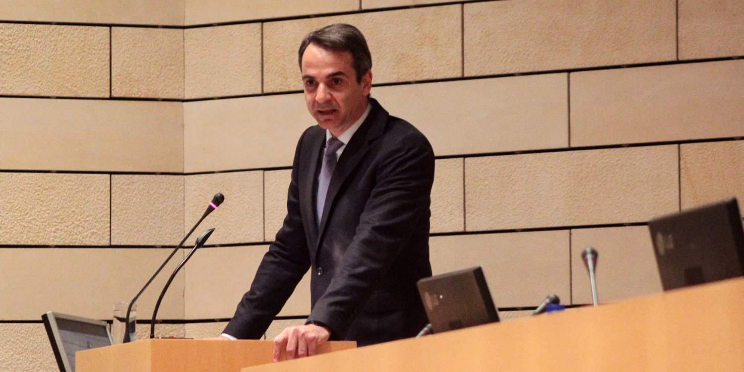 Μητσοτάκης: Μείωση φορολογίας αλλά αμείλικτοι με φοροδιαφυγή