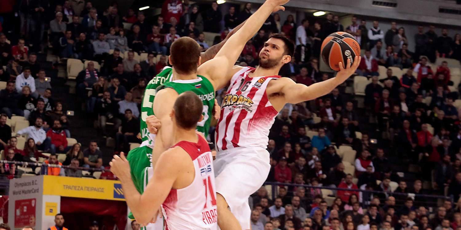 «Πάρτι» στο ΣΕΦ ο Ολυμπιακός – Νίκησε 88-59 την Ούνιξ Καζαν