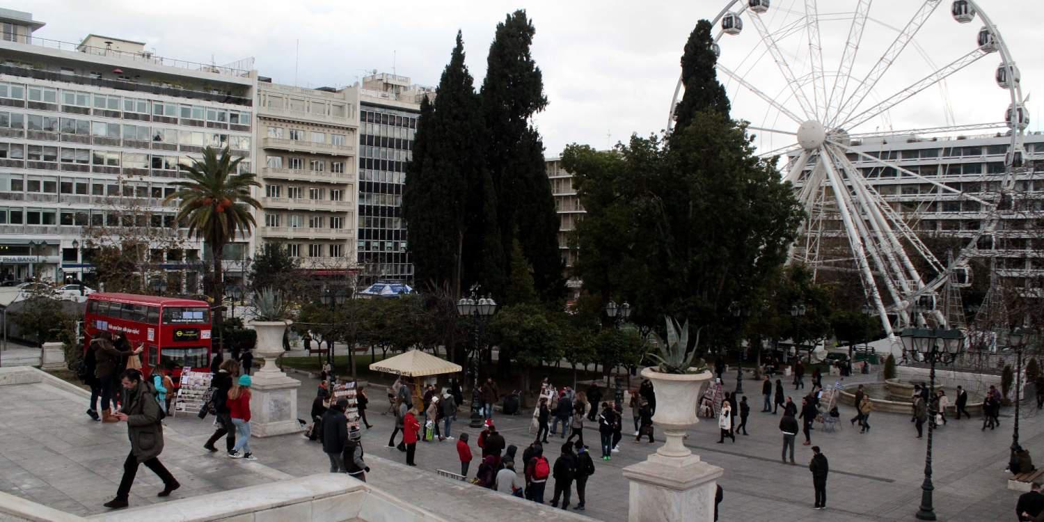 Για έκτη μέρα ακινητοποιημένη η ρόδα στο Σύνταγμα