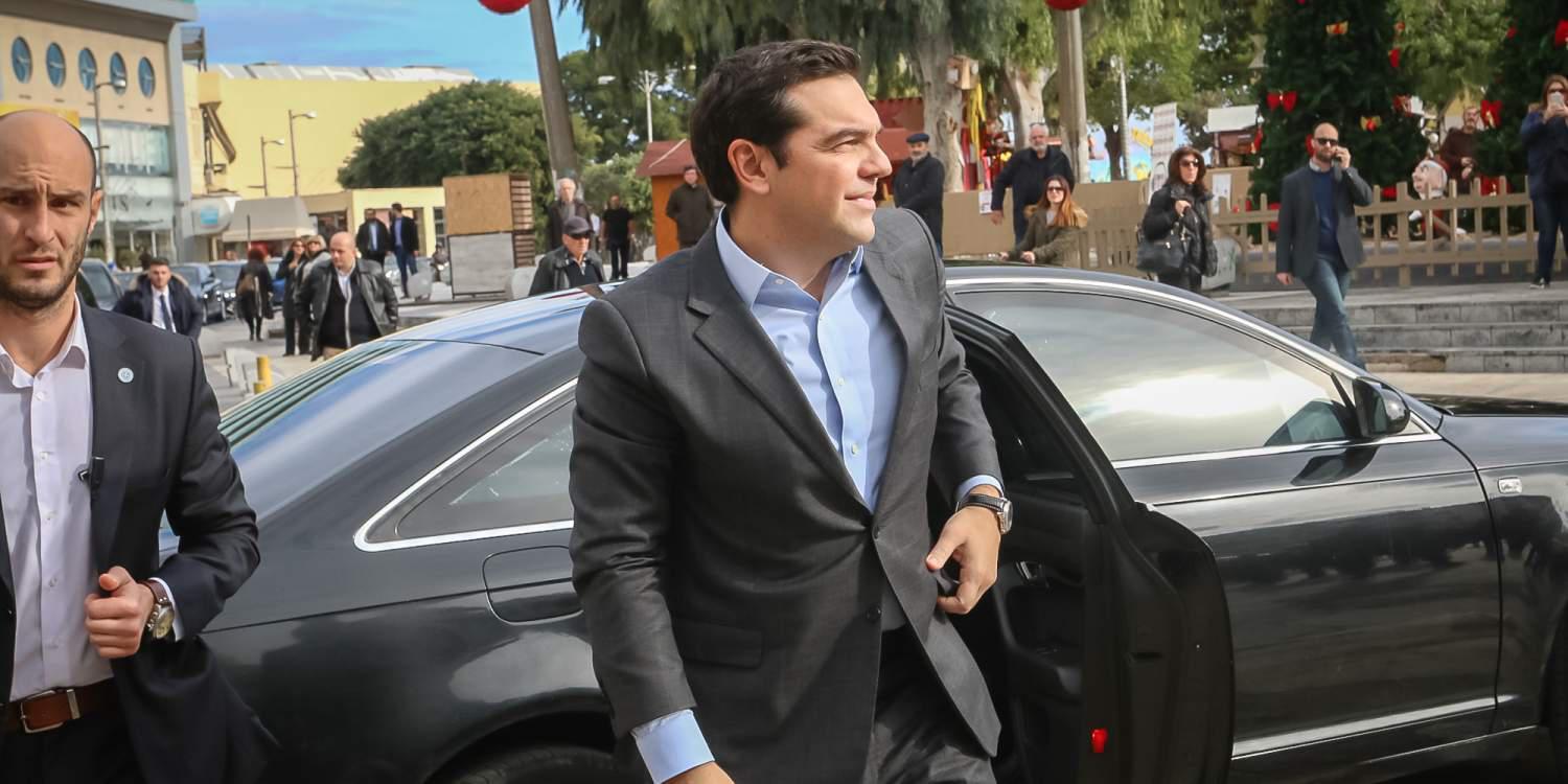 Τσίπρας: Πολιτική βούληση της κυβέρνησης να δρομολογηθούν τα μεγάλα έργα στην Κρήτη