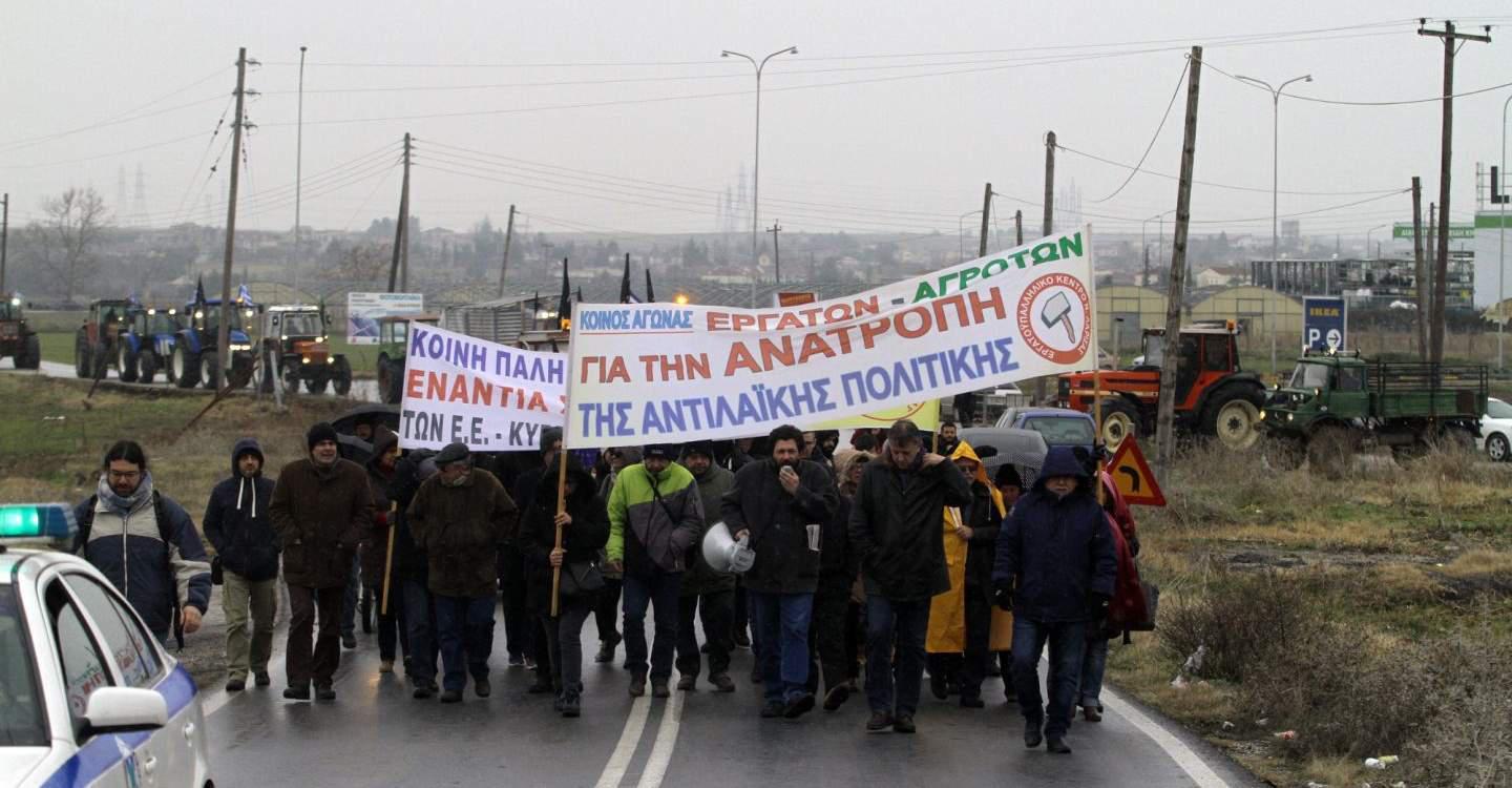 «Κατάληψη» οι αγρότες στην Αθήνα – Πανελλαδικό συλλαλητήριο την Τρίτη