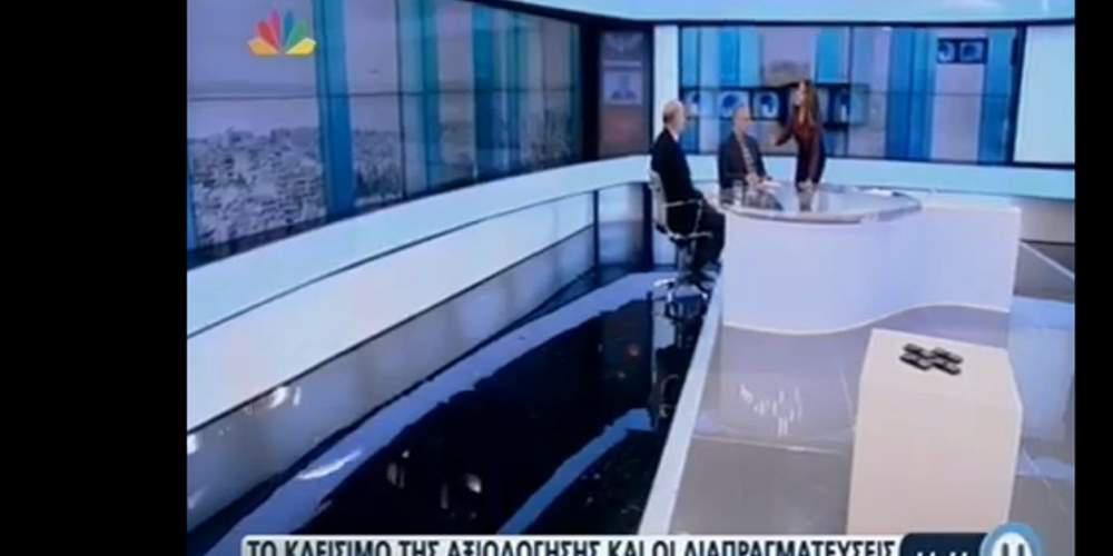 Χαμός στην εκπομπή της Τσαπανίδου στο Star – Άγρια κόντρα Δένδια-Ρήγα [βίντεο]