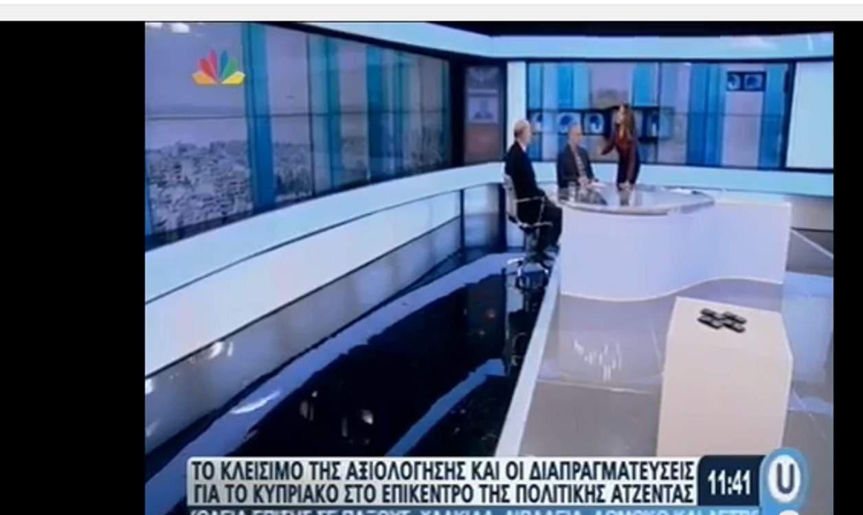 Χαμός στην εκπομπή της Τσαπανίδου στο Star – Άγρια κόντρα Δένδια-Ρήγα [βίντεο]