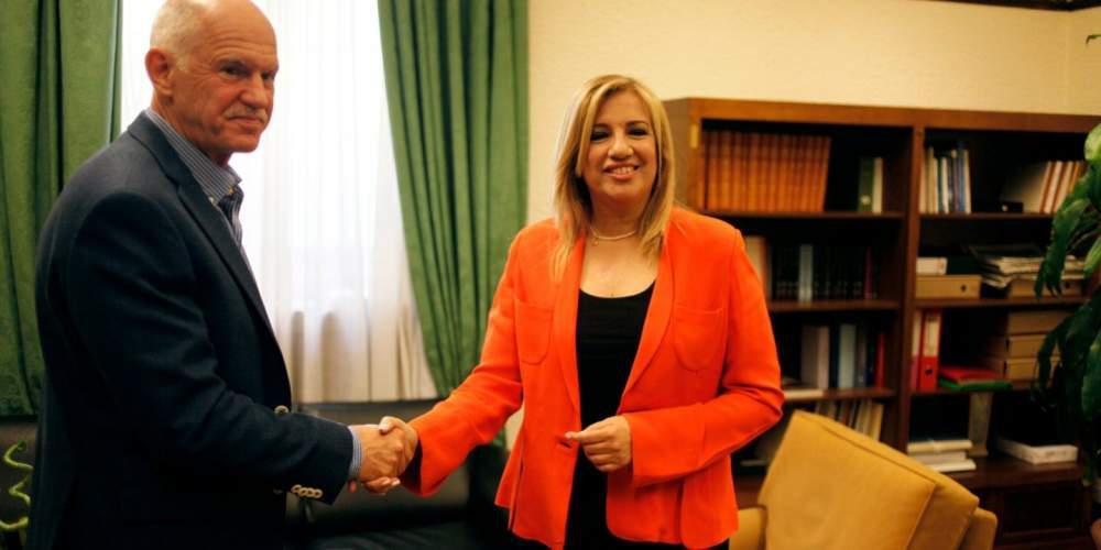 Σήμερα το ραντεβού για εκλογική συμπόρευση Φώφης Γεννηματά-Γιώργου Παπανδρέου