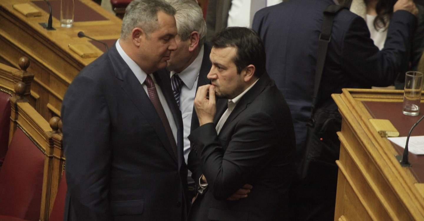 Στις ΗΠΑ Καμμένος και Παππάς με φόντο την ορκωμοσία Τραμπ