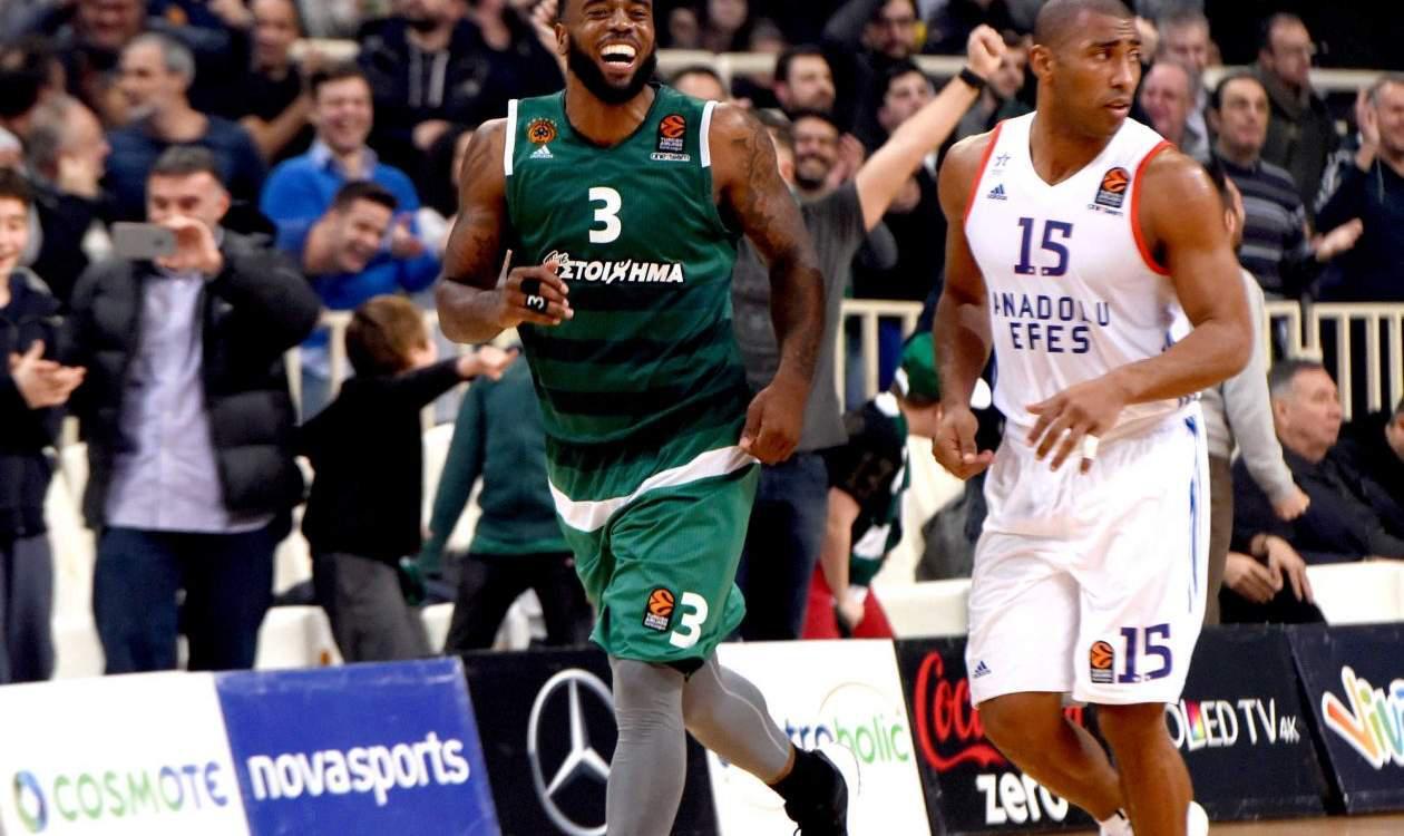 Στην παράταση ο Παναθηναϊκός 92-81 την Αναντολού Εφές