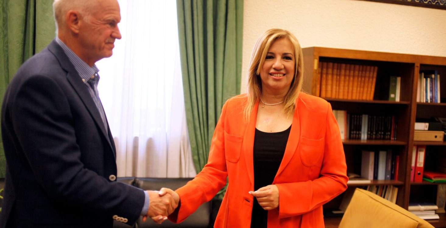 Το μήνυμα Παπανδρέου για τη Φώφη Γεννηματά: «Θα είσαι πάντα κοντά μας»