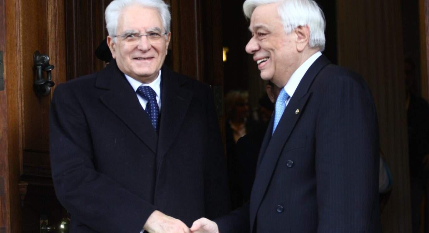 Παυλόπουλος-Ματταρέλα ζητούν περισσότερη ανάπτυξη και αλληλεγγύη στην ΕΕ