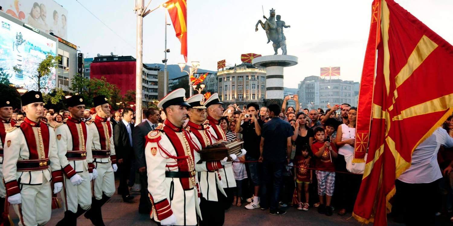 Γενικός πρόξενος των Σκοπίων εμφανίστηκε σε εκδήλωση με χάρτη της ΠΓΔΜ με ελληνικά εδάφη [εικόνα]