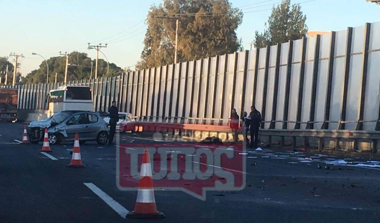 Ατύχημα με τραυματία στην εθνική οδό: Μποτιλιάρισμα με ουρές χιλιομέτρων [εικόνες]