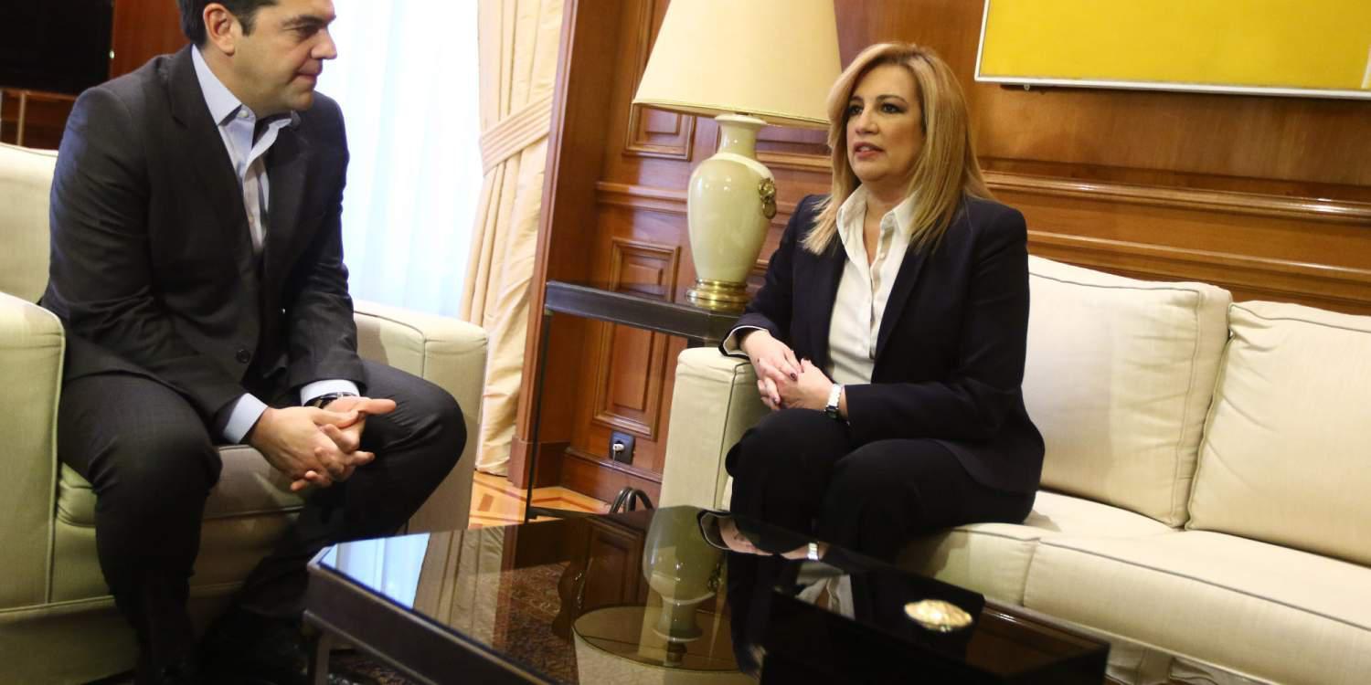 Γεννηματά: «Για το Κυπριακό υπάρχει εθνική γραμμή»