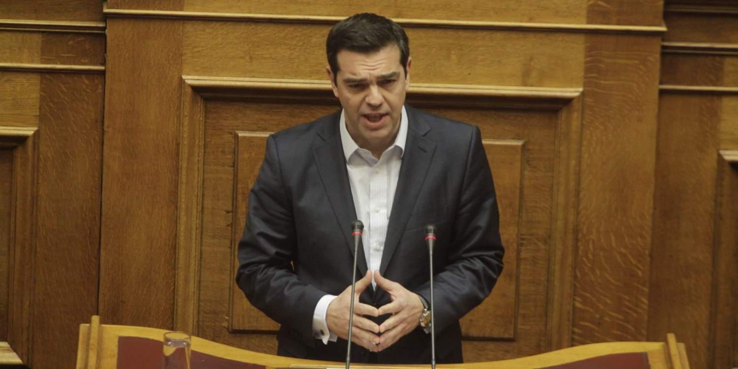 Τσίπρας προς Μητσοτάκη: Η παρουσία σας είναι θλιβερή