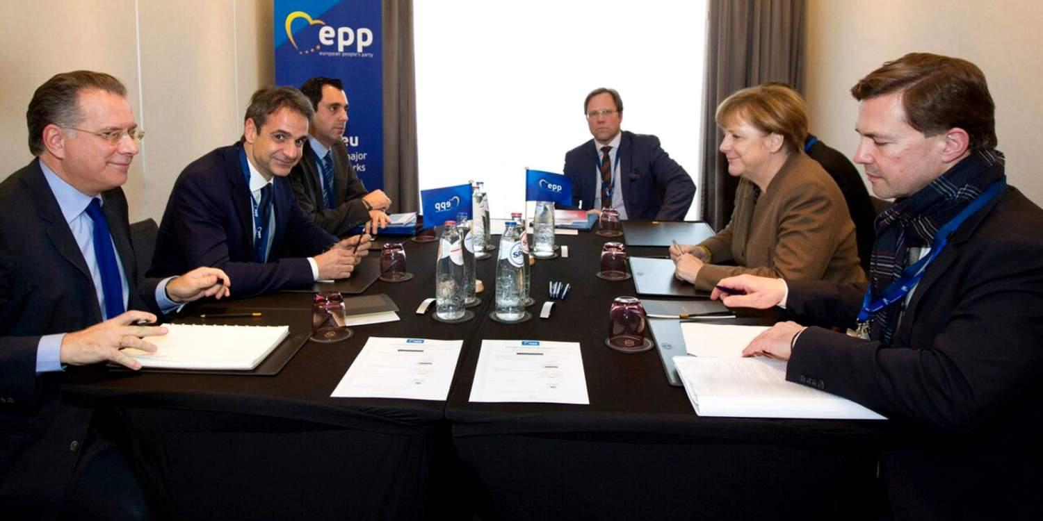 Με «σχέδιο σωτηρίας» της χώρας ο Μητσοτάκης βλέπει Μέρκελ και Σόιμπλε στο Βερολίνο
