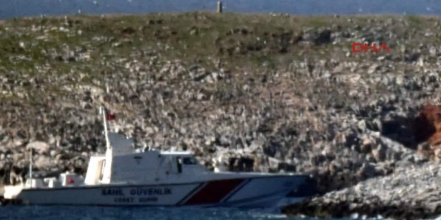 Hurriyet: Το τουρκικό λιμενικό «έδεσε» στα Ίμια [βίντεο]