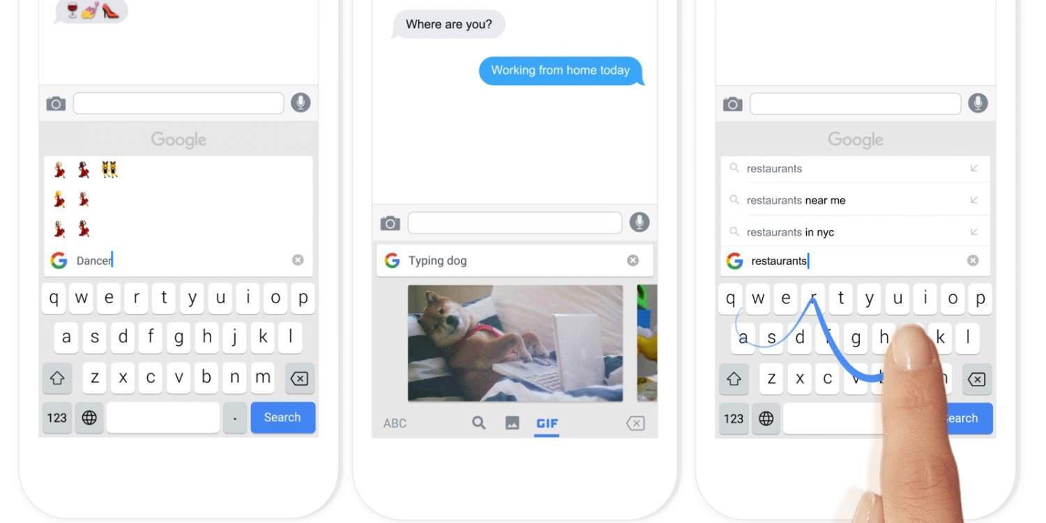 Η Google αναβαθμίζει το πληκτρολόγιο Gboard για συσκευές iPhone