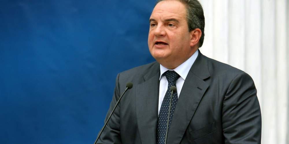 Ο πρώην πρωθυπουργός, Κώστας Καραμανλής σε εκδήλωση του Οικονομικού Επιμελητηρίου Θεσσαλονίκης