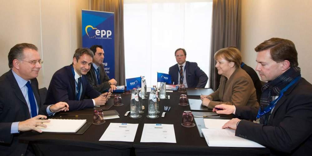 Με σχέδιο εξόδου της χώρας από την κρίση ο Μητσοτάκης στο Βερολίνο