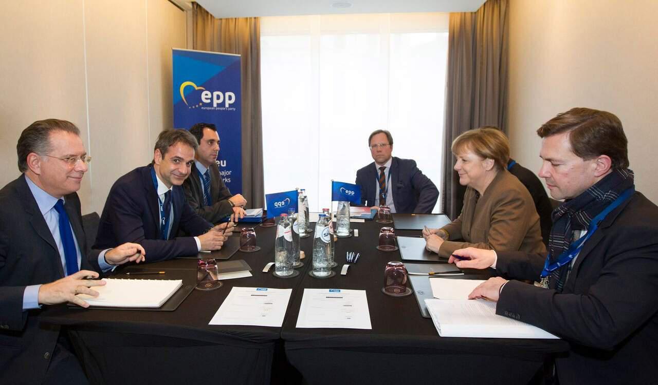 Με σχέδιο εξόδου της χώρας από την κρίση ο Μητσοτάκης στο Βερολίνο