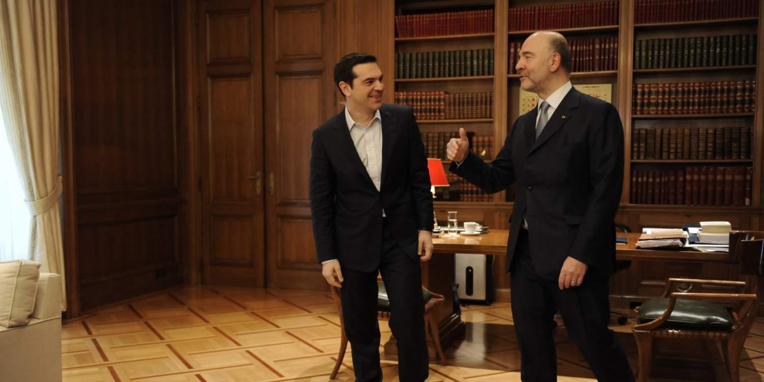 Μοσκοβισί: Περιμένω ένα βήμα από τον Τσίπρα τα επόμενα 24ωρα