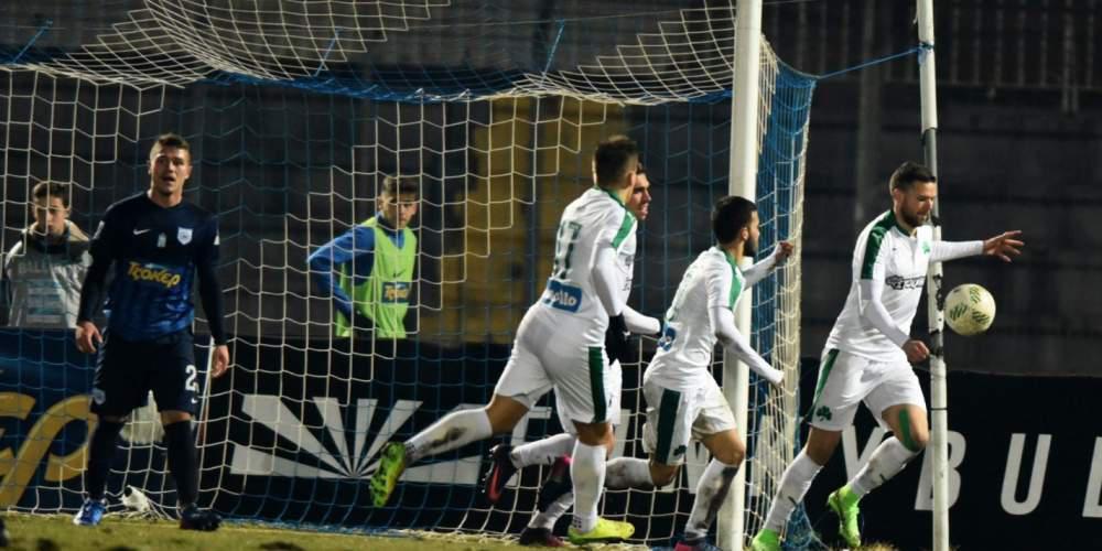 Ισοπαλία του Παναθηναϊκού με 1-1 στον «βούρκο» των Ιωαννίνων