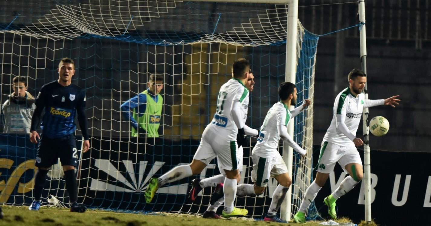 Ισοπαλία του Παναθηναϊκού με 1-1 στον «βούρκο» των Ιωαννίνων