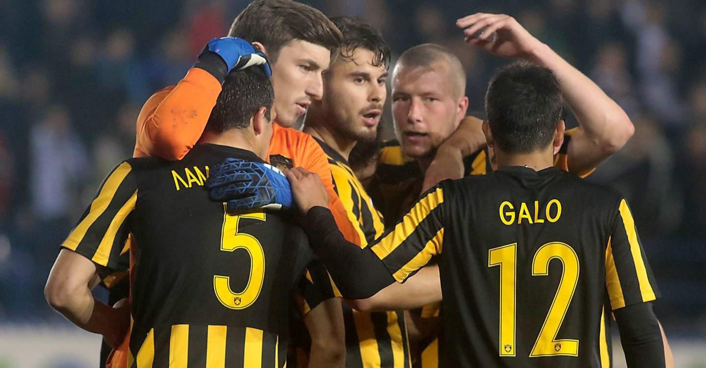 «Διπλό» η ΑΕΚ στο Περιστέρι, 1-0 τον Ατρόμητο
