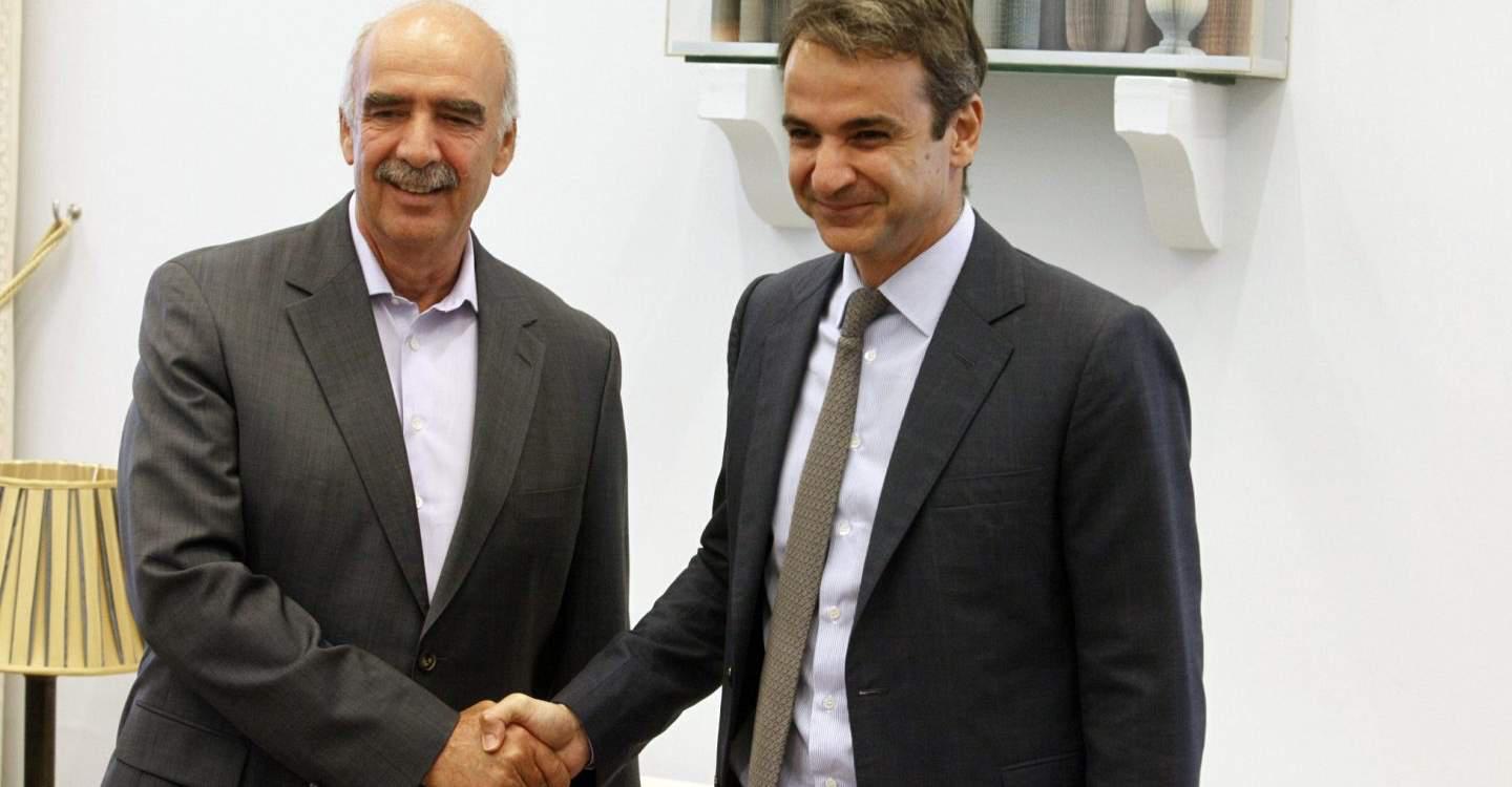 Τι συζήτησαν Μητσοτάκης-Μεϊμαράκης: Η χώρα σέρνεται με τον Τσίπρα, δε θα ψηφίσουμε τα μέτρα