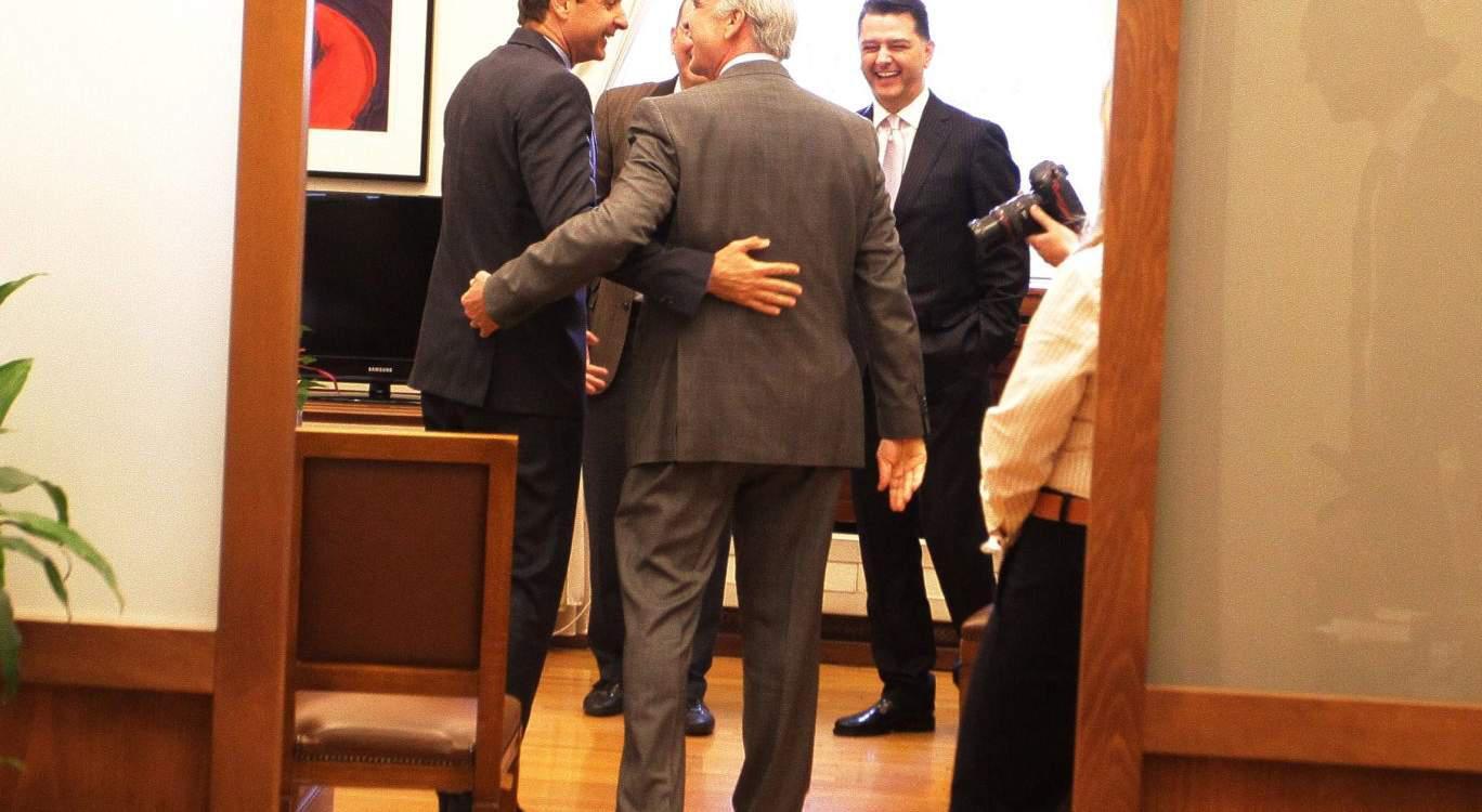 Σε κοινή κατεύθυνση για τη ΝΔ και την χώρα Μητσοτάκης-Μεϊμαράκης