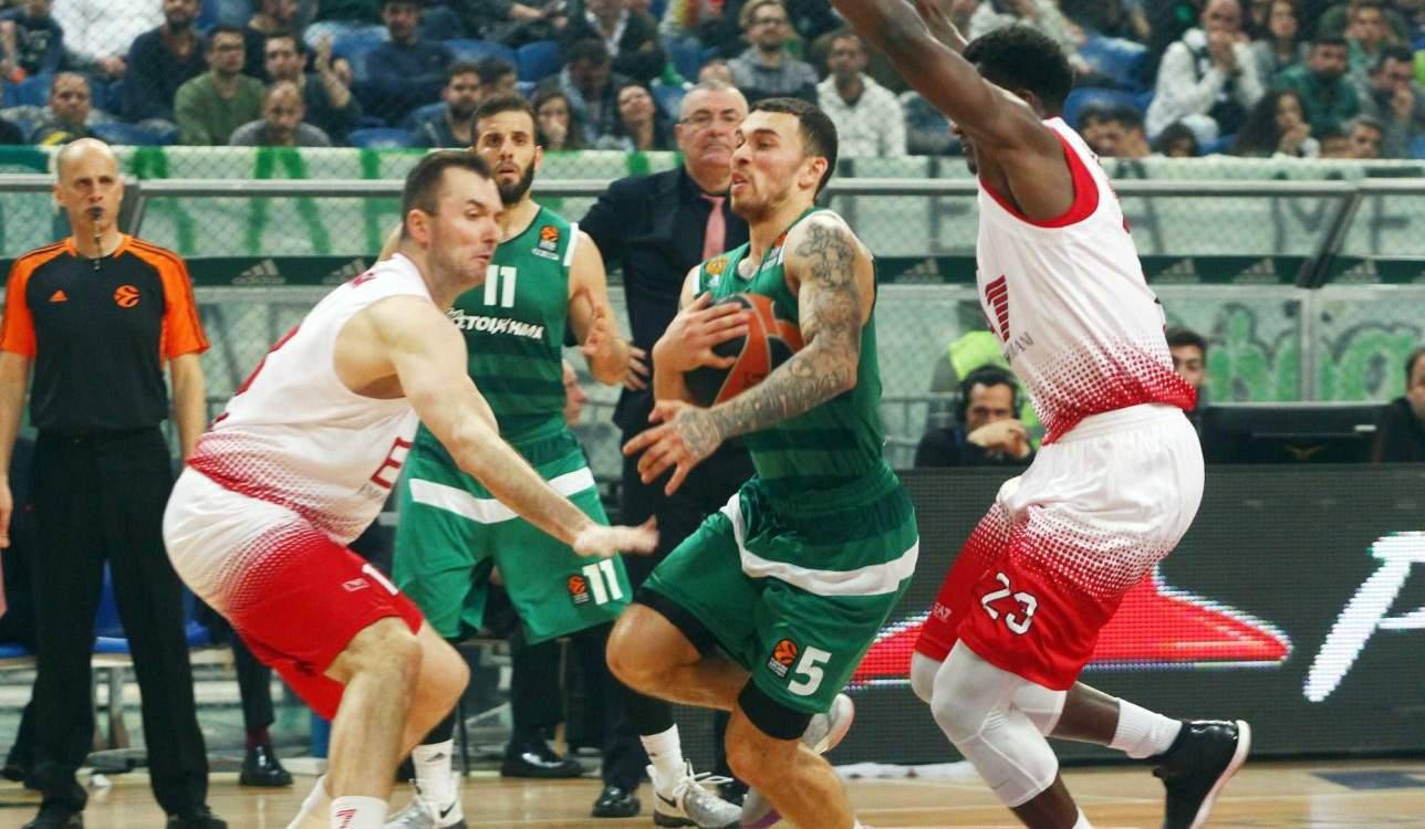 Άνετα ο Παναθηναϊκός, 74-61 την Αρμάνι Μιλάνο