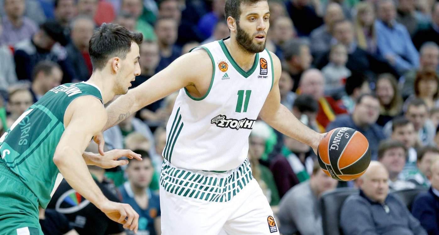 «Κακός» ο Παναθηναϊκός, έχασε 64-58 από τη Ζαλγκίρις Κάουνας